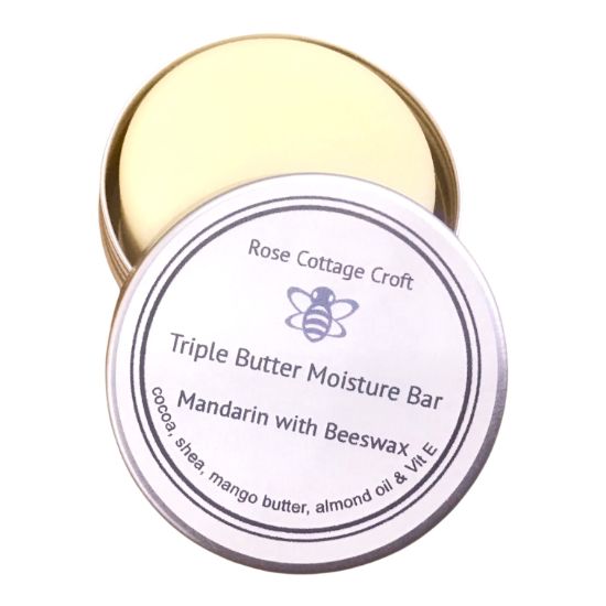 Picture of Mandarin, Bergamot and Lime with Beeswax Triple Butter Body Bar